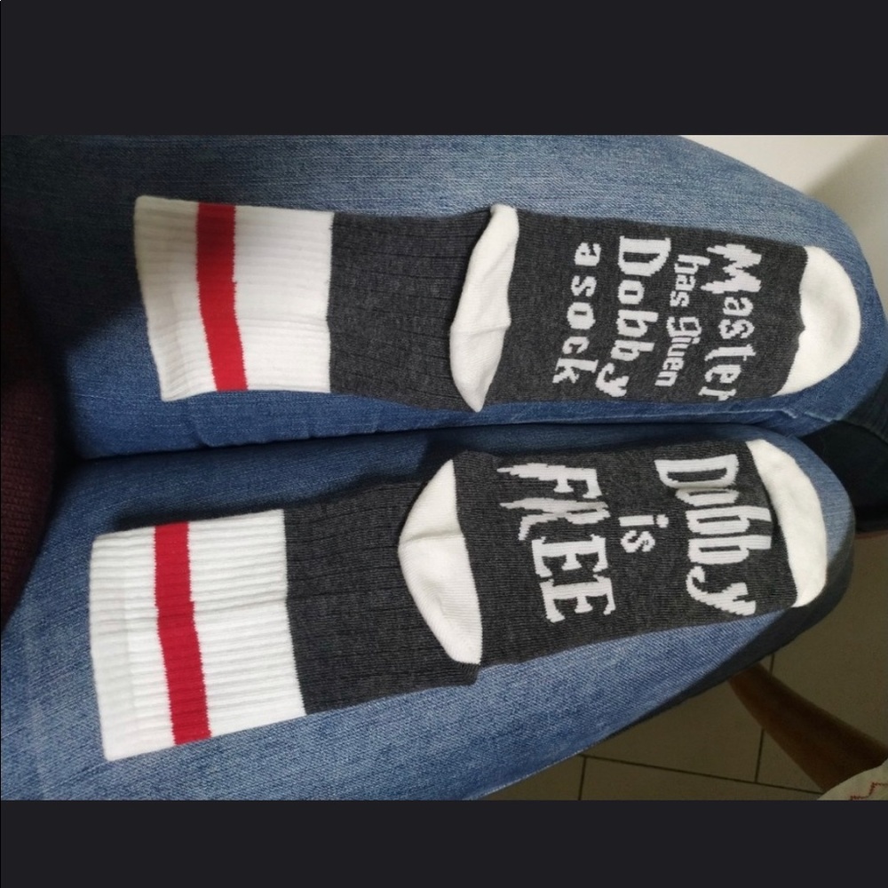 ⚡️*LAST PAIR* Hilarious Harry Potter Socks - Picture 3 of 8